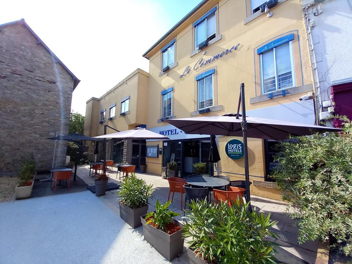 Logis Hotel Restaurant Le Commerce Guichen Exterior photo